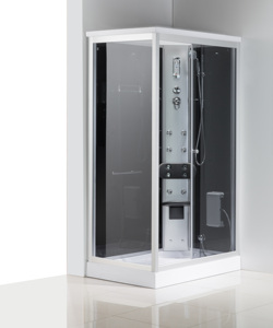 Cabine de douche en céramique, avec baignoire de Massage - Product Image 4