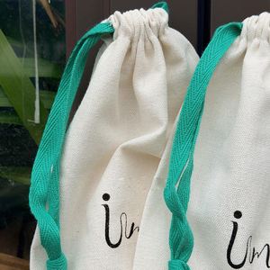 Promotional Natural Color Cotton Jewelry Storage Bag Eco-friendly Cotton <b>Drawstring</b> Bag <b>Pouches</b> - Product Image 4