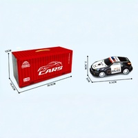 BJQ OEM Boîte de rangement très vendue pour collection de 48 mini-voitures moulées sous pression, avec fonction de recul, en métal et plastique, pour club de course