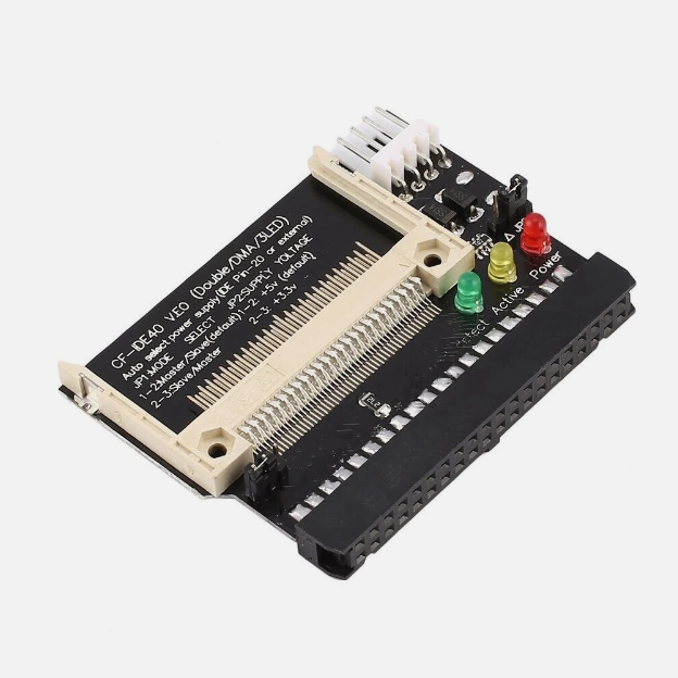 D2830 CF Card to 3.5" IDE Female Adapter, Compact Flash Memory Disk to 40 Pin PC