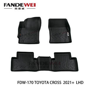Tapis de voiture imperméable facile à nettoyer pour Corolla S Cross <span class=keywords><strong>Hybrid</strong></span> Camry coussin en caoutchouc tapis de revêtement de coffre - Product Image 2
