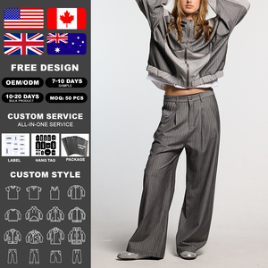 Conjunto de Sudadera con Capucha y Pantalones KINGSEN Personalizados con Bordado, Transpirables, a Rayas, con Bloques de Color, con Cierre, para Hombre, Ropa Deportiva de Alta Gama para Primavera - Product Image 2