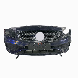 Kit de parachoques delantero con montaje de rejilla a <span class=keywords><strong>precio</strong></span> de fábrica al por mayor para Mercedes Benz <span class=keywords><strong>CLA</strong></span> clase 117 Material plástico - Product Image 2