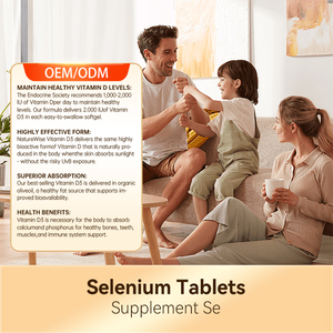 Oem/odm selenium קומפלקס טבליות 3000 מ ג ויטמין ace נוגד חמצון תוספי תזונה חיסונית - Product Image 6