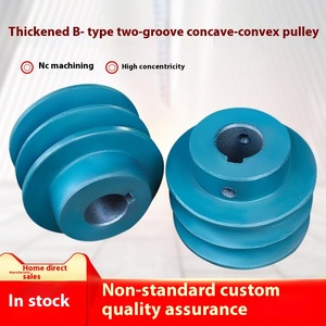 <span class=keywords><strong>V</strong></span>-<span class=keywords><strong>v</strong></span>ành Đai động cơ ròng rọc gang phẳng 2-rãnh B loại đôi rãnh tam giác nhựa bánh xe ổ đĩa bánh xe <span class=keywords><strong>v</strong></span>ành đai động cơ - Product Image 2