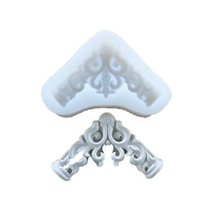 Molde de rebordear decorativo de cornisa Interior de fibra de vidrio verde de estilo europeo moderno con diseños personalizados para aplicaciones hoteleras - Product Image 2