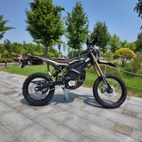 Surron Ultra Bee Elektrisches Dirt-Motorrad 115km Reichweite Schwarz Braun Versandbereit