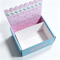 Boîtes d'emballage pour vêtements en carton ondulé E-flute, finition mate verte, conception OEM gratuite, impression personnalisée, boîtes d'expédition pour vêtements