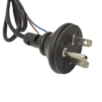 Kabel Konektor Daya DC AS Khusus 12V 7.5A IP68 Tahan Air Isolasi PVC Konduktor Tembaga Kabel Daya Rumah Tangga Industri