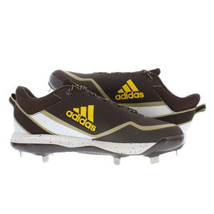 Chaussures Adidas As Icon 7 Padres pour hommes Couleur : Marron/Jaune 100% authentiques - Product Image 4
