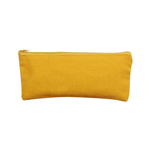 Sac à crayons en toile avec fermeture éclair, logo personnalisé, sac à crayons élégant avec design personnalisé, vente en gros - Product Image 1