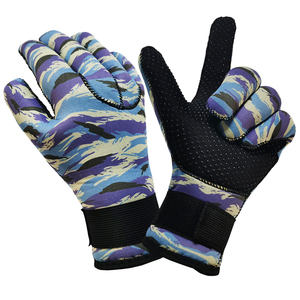 Deportes acuáticos Camo Guantes de impresión Térmicos Antideslizantes Neopreno Pegado Costura Impermeable Surf Guantes de buceo - Product Image 1