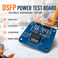 Module optique DSFP embarqué avec indication de statut LED pour la communication sous tension, le vieillissement, le couplage, etc.