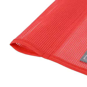 Флажок безопасности для грузовиков и прицепов увеличенного размера из оранжевой сетчатой ткани на заказ с отражающей лентой - Product Image 5