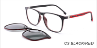 Gafas de Sol Cuadradas Unisex de Diseño Nuevo, Montura Completa, Material TR90 Ligero y Duradero, Venta al por Mayor