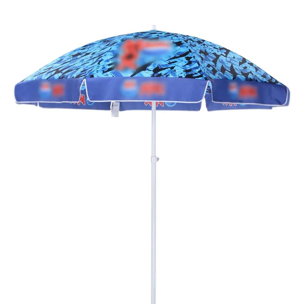 מפעל מותאם אישית לוגו שוק מטריית פרסום מטרייה מתקפל חיצוני חוף מטרייה