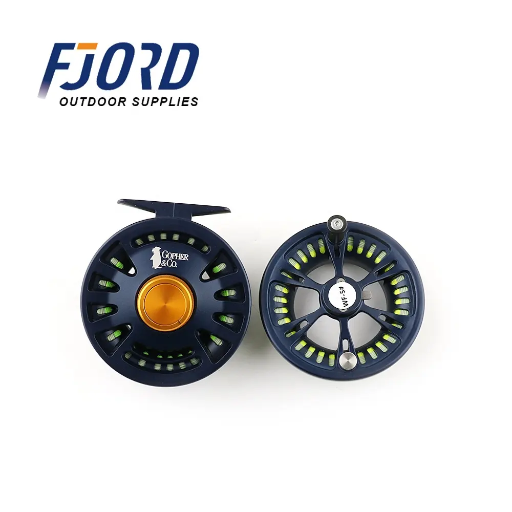 FJORD Factory Reel Fly Fishing Fly Reel Suppliers Light Design CNC Saltwater Fishing Fly Reel