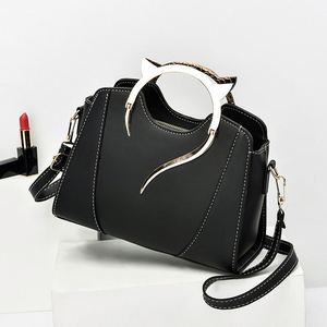 Sac à bandoulière de luxe Maxfree pour femme, motif chat, en cuir PU imperméable, mignon - Product Image 4