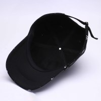 Chapeau de papa à 6 panneaux 100% coton à bord incurvé Casquette de baseball personnalisée non structurée avec logo brodé Affaires appropriées