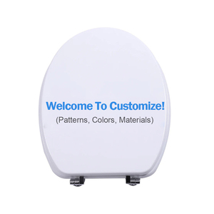 Asiento de Inodoro Cuadrado Moderno Blanco UF, Reemplazo de <span class=keywords><strong>Tapa</strong></span> de Asiento de Inodoro con Cierre Suave de Liberación Rápida para Uso Familiar, Adultos y Niños - Product Image 5