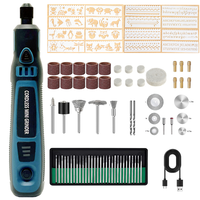 Meuleuse rotative sans fil pour gravure de bijoux et vernis à ongles Mini perceuse électrique avec contrôle de vitesse Prix bas 306