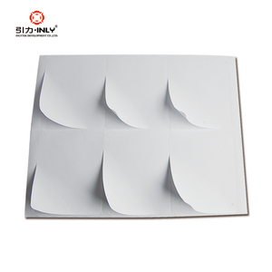 2000 hojas tamaño A4 papel sin madera etiquetas de envío inyección de tinta láser <span class=keywords><strong>etiqueta</strong></span> compatible 6-up - Product Image 1