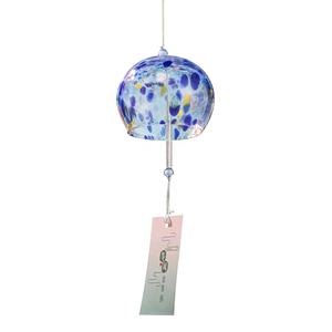 Carillons éoliens en verre <span class=keywords><strong>japonais</strong></span> bleu ciel faits à la main cloches attrape-soleil vitrail artisanat noël décors pour la maison écologique - Product Image 2