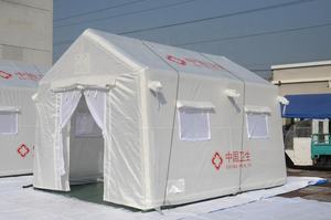 1000D 직물 공장 출구 비상사태 분야 병원 팽창식 검역 천막 - Product Image 3