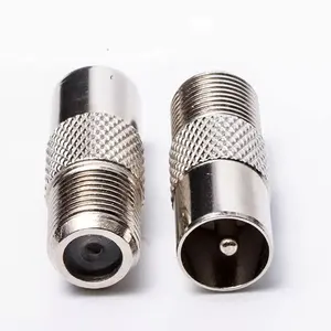 Yunding F Female to IEC TV Male Adapter Coaxial PAL Plug 9.5mm <strong>Satellite</strong> Indoor <strong>Antenna</strong> with 2G/3G/4G/WIFI Support YD-Adapter-01 - Product Image 2