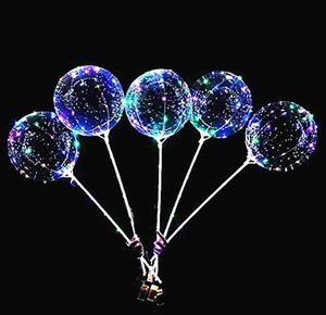 In Trend Luminous <b>Bubble</b> Balloon LED Light Bobo Transparent Fairy String Light Durable TPU Material <b>Kids</b> Promotion Party Toys - Product Image 2