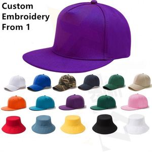 Wholesale Custom Metal Logo Strap Back <b>Mens</b> for Sale Vintage Baseball <b>Cap</b> <b>Flat</b> Brim Strapback Hip Hop Sport Hat Embroidery - Product Image 1