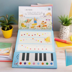 Baby touch Flash card Montes ory Led E Digitales Farbkit 3D-Puzzlebücher für Ride Brain Not Pen Water Wow Power less Kid Sound Book - Product Image 2
