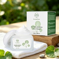 Kit de Soins Visage à la Centella Asiatica Fermentée : Nettoyant Apaisant, Réparateur et Hydratant, Hydrolat, Sérum, Crème et Masque de Boue