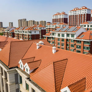 Elegante Serie M Villa Azulejo <span class=keywords><strong>de</strong></span> cerámica para techos Aplicaciones versátiles Tejas <span class=keywords><strong>de</strong></span> estilo romano minimalista - Product Image 2