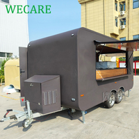 WECARE Carritos Foodtruck Mobile Cuisine Restaurant Boisson Bar Café Glace Camion Concession Alimentaire Remorques Entièrement Équipées