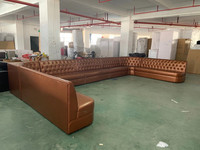 Banquette sur mesure en PU pour restaurant, mobilier de restauration, banquette souple