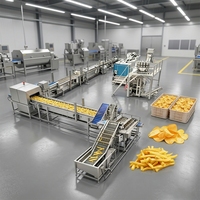 Longkun Machinery - Apparatuur voor de verwerking van diepvries aardappelchips - Zeer efficiënt en arbeidsbesparend