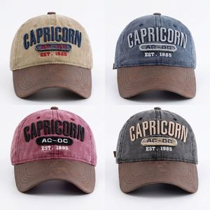 Gorra Estilo Americano - Gorra de Béisbol Retro con Combinación de Colores y Parte Superior Suave - Product Image 5