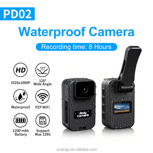 Ynmee PD02 Telecamera Indossabile 1080P Schermo da 0,98 Pollici Impermeabile e Antipolvere Autonomia 8 Ore Videocamera WIFI <span class=keywords><strong>Mini</strong></span> Bodycam Sportiva - Product Image 2