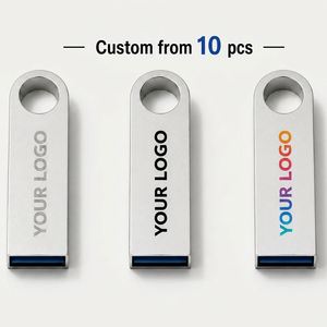 Nouvelle clé USB en métal USB2.0 32G 64G Garantie de 3 ans Vente en gros Logo personnalisé Cadeau d'entreprise - Product Image 2