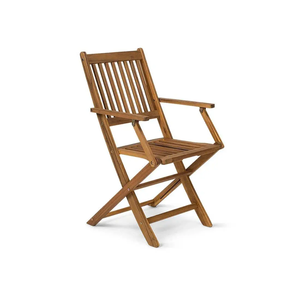 Juego de Comedor de Madera de Acacia Ecológico, Plegable y Ajustable de 7 Piezas, Ideal para Hoteles y Apartamentos, Muebles Tradicionales para el Hogar - Product Image 1