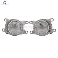 1 paire de feux antibrouillard LED, phare antibrouillard LED, cache de phare antibrouillard, cadre de calandre pour Toyota RAV4 RAV 4 2022 2023 2024