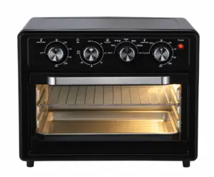 25L Keuken Lucht Friteuse Geen Olie Oven Lucht Friteuse Broodrooster Oven Grote