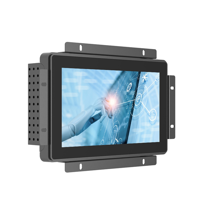 7 Inch Open Frame PCAP LCD Touch Monitor Industrial Touchscreen Display with 10-Point Capacitive Touch IP65 IK08 Waterproof