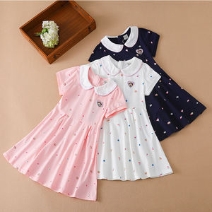 Vestidos para Niñas Pequeñas 2022, Últimos Diseños de Vestidos Infantiles, Elegantes Vestidos de Tela de Algodón para Niñas de 2 a 12 Años - Product Image 1