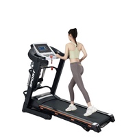 Lijiujia Fácil instalación Logotipo personalizado Embalaje Plegable Automático Fitness Pantalla LED Uso en el hogar Cinta de correr