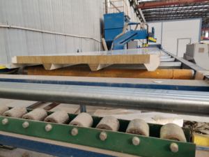 Panneaux muraux en aluminium ignifuge en métal personnalisé, panneaux sandwich en <span class=keywords><strong>laine</strong></span> <span class=keywords><strong>de</strong></span> roche pour toiture, panneaux muraux extérieurs, chambre froide, bâtiment en acier - Product Image 6