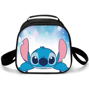 Penjualan terlaris 2023 keluaran baru Stitch tas makan siang sekolah ransel tas anak untuk anak-anak laki-laki dan perempuan kustomisasi pak tas makan siang