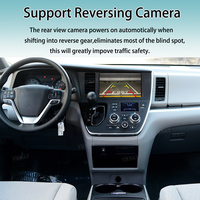 Système Linux Viknav pour Toyota Sienna 2015-2017 Écran de voiture OEM CarPlay sans fil Android Auto Boîte de décodeur de navigation DPS