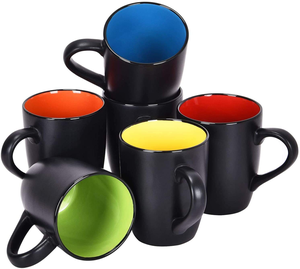 Taza de Cerámica de Color Sólido al por Mayor, Taza de Café de Gres Personalizada, Estilo Europeo - Product Image 2